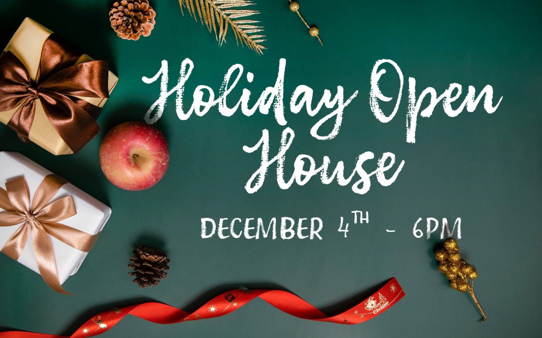Holiday Open House: Join us December 4